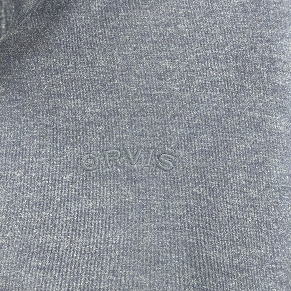 Orvis Men's Size. Md Blue 1/4 Zip Pullover Hiking Fishing Golf Gorpcore - Picture 3 of 9